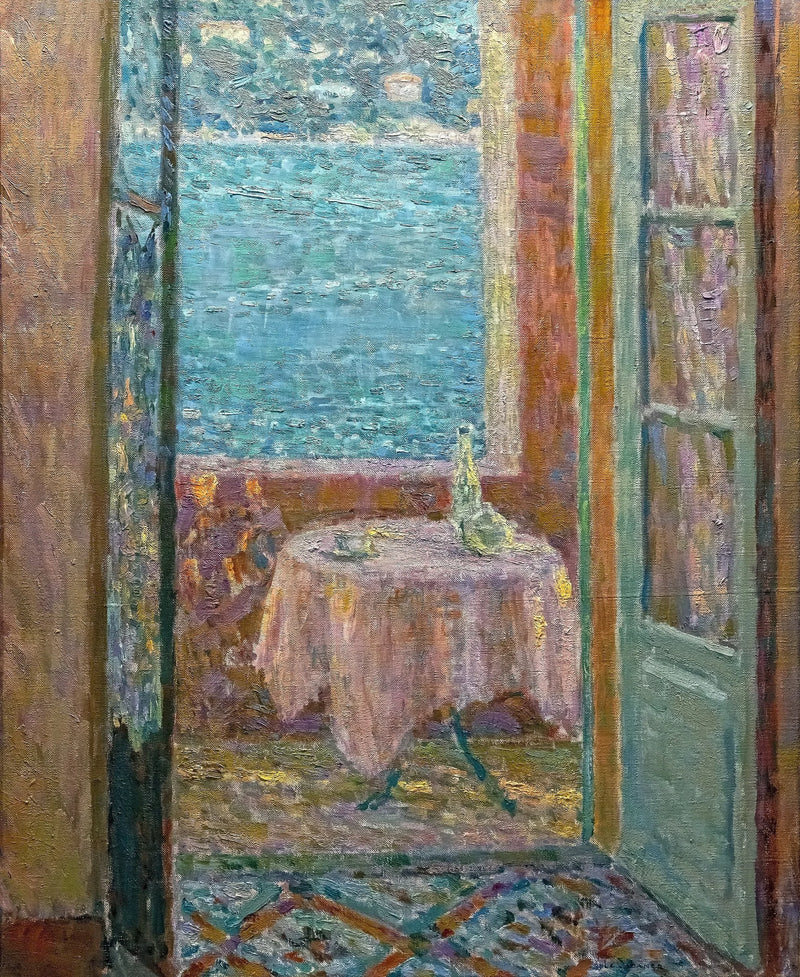 Havets bord, Villefranche-sur-Mer - Henri Le Sidaner