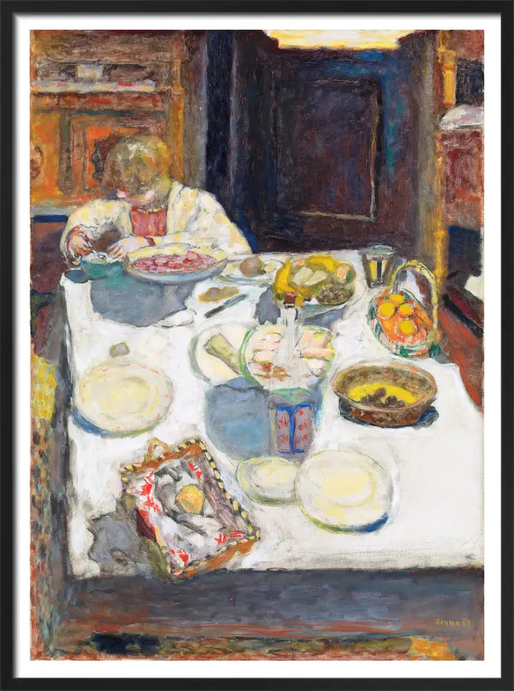 La Table - Pierre Bonnard image 1 copie de tableau peinte à la main