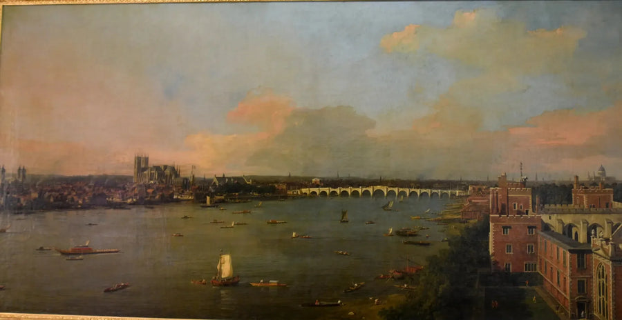 Tidenes fra Themsen til Westminster fra Lambeth - Canaletto

Source:
La Tamise vers Westminster depuis Lambeth - Canaletto