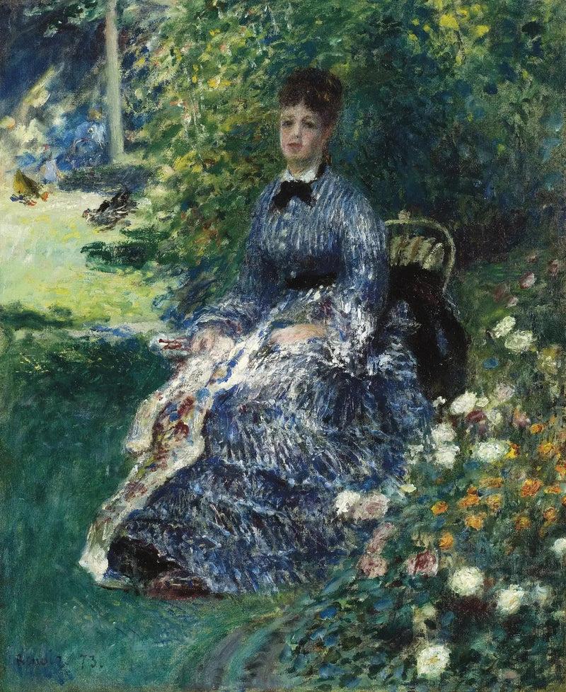 Teppe i parken - Pierre-Auguste Renoir
