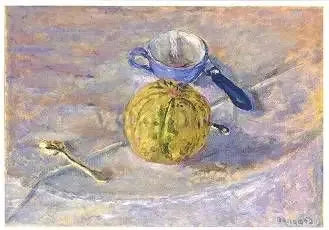 Den blå koppen - Pierre Bonnard