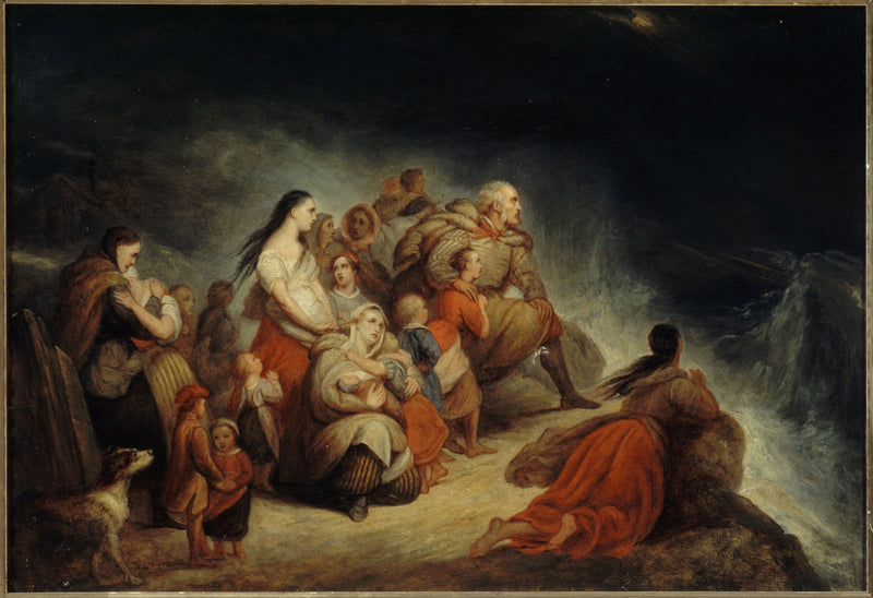 Stormen - Ary Scheffer