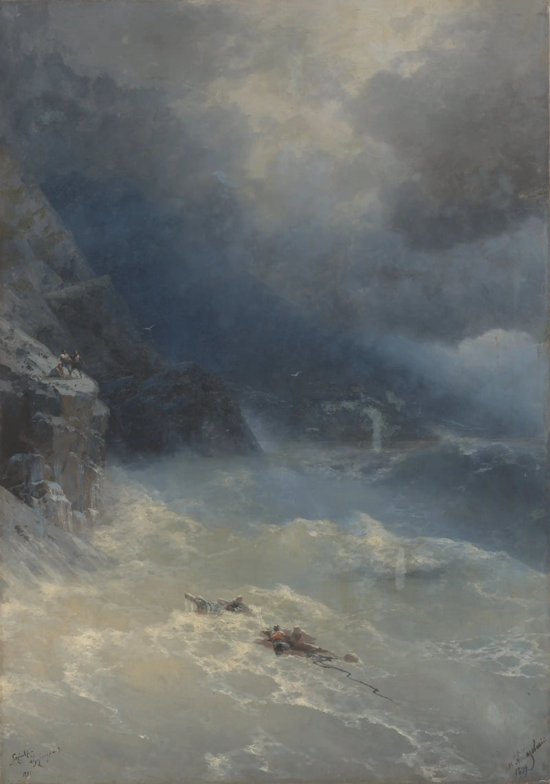 Stormen ved Kap Aya - Ivan Aïvazovski

Source:
La tempête au cap Aya - Ivan Aïvazovski