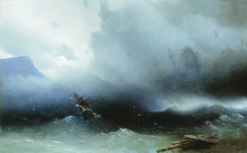 Storm på sjøen - Ivan Aïvazovski

Source:
La tempête en mer - Ivan Aïvazovski