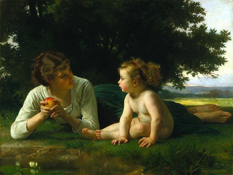 Fristelsen - Bouguereau