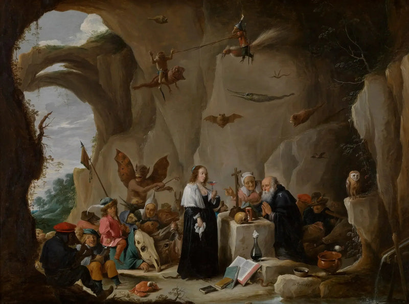 Antoine's Fristelse, abbed av Egypt - David Teniers den Yngre

Source:
La Tentation d'Antoine, abbé d'Égypte - David Teniers le Jeune