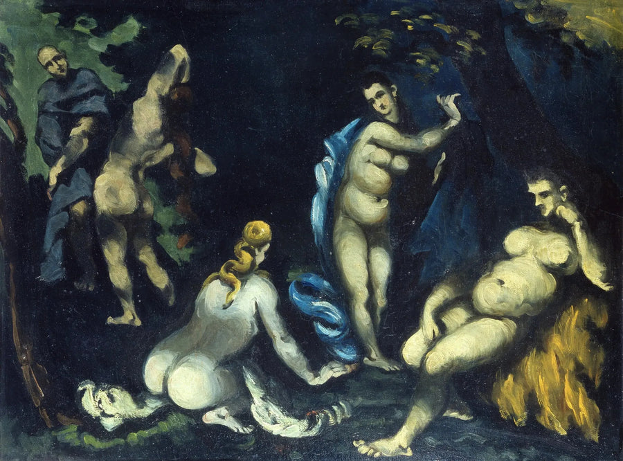 Fristelsen til den hellige Antonius - Paul Cézanne