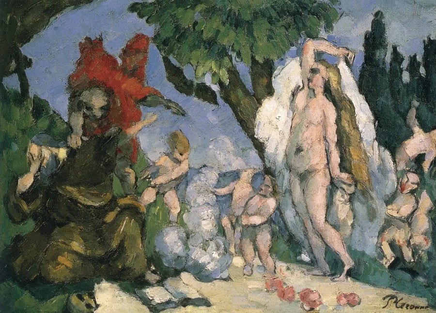 Fristelsen til den hellige Antonius - Paul Cézanne