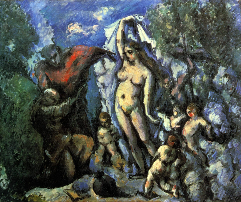 Fristelsen til den hellige Antonius - Paul Cézanne