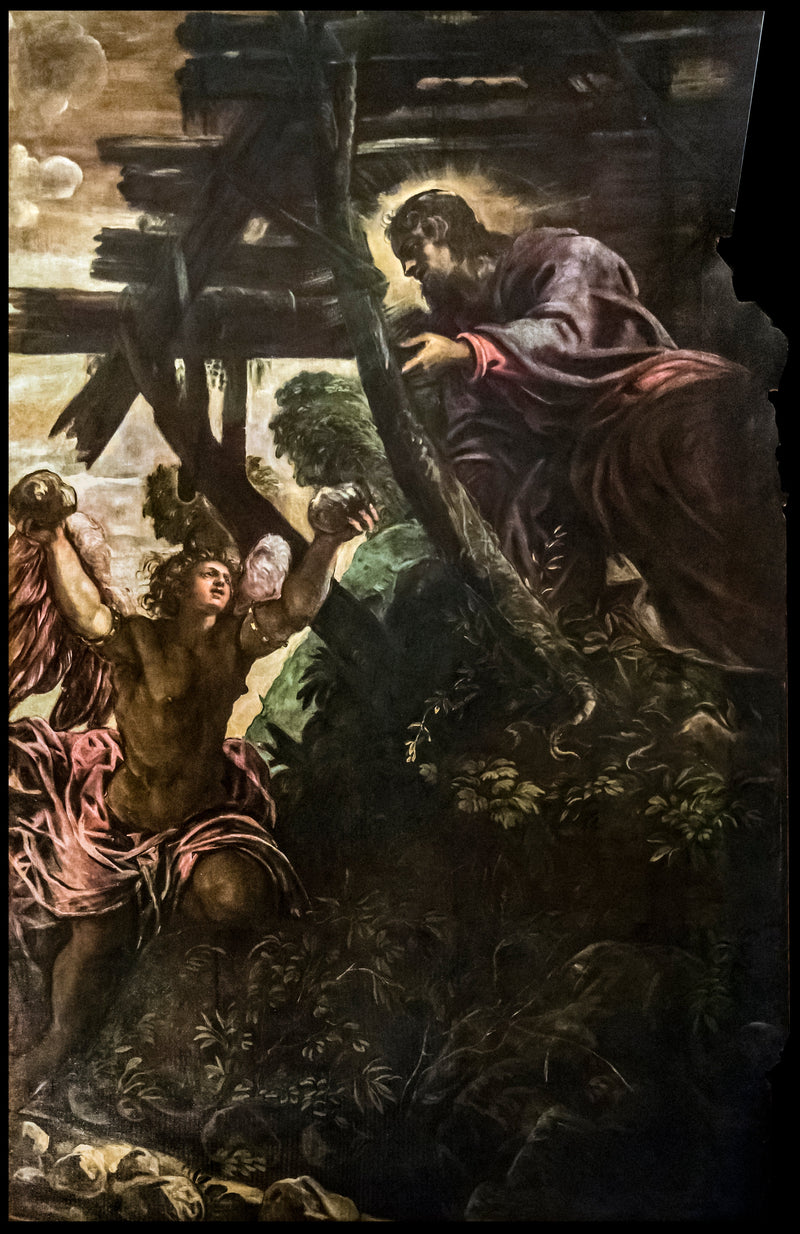 Fristelsen til Kristus - Jacopo Tintoretto