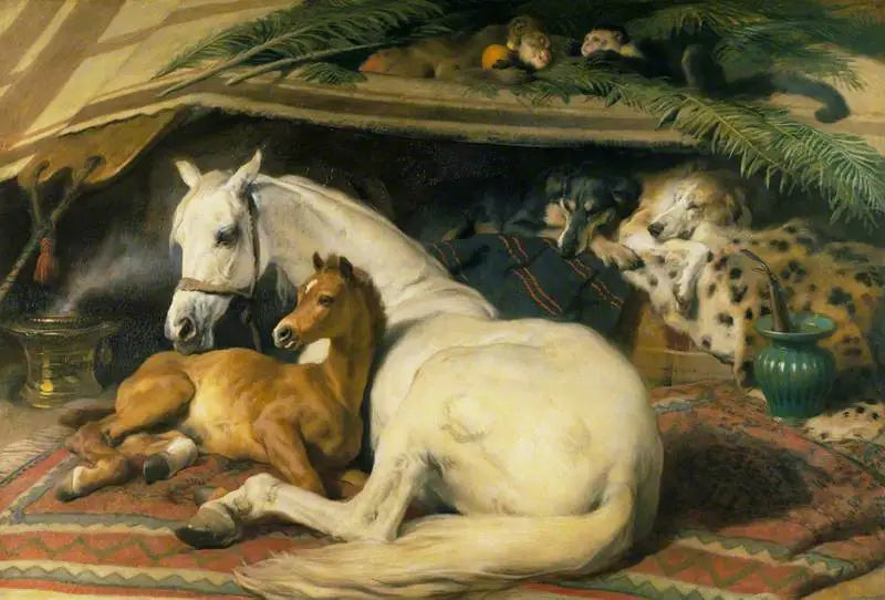 Den arabiske teltet - Edwin Henry Landseer

Source:
La Tente arabe - Edwin Henry Landseer
