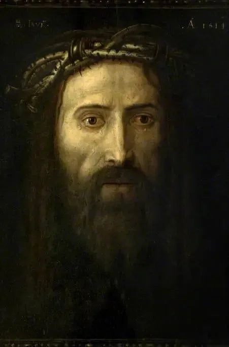 Kristus' hode kronet med torner - Albrecht Dürer