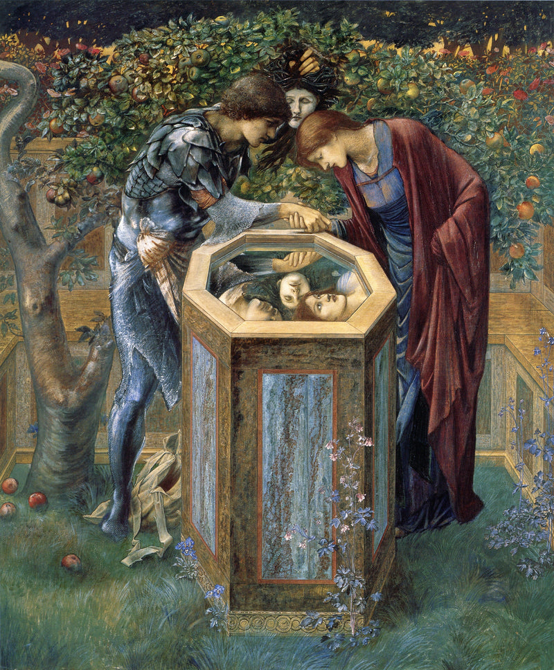 Den dødelige hodet - Edward Burne-Jones