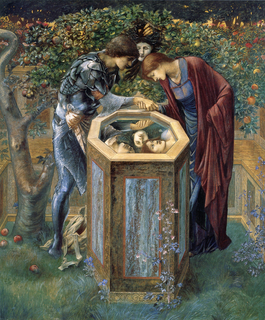 Den dødelige hodet - Edward Burne-Jones