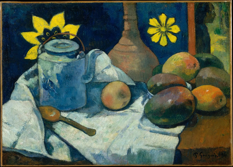 Tekanna og fruktene - Paul Gauguin