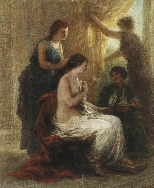 Den antikke toaletten - Henri Fantin-Latour

Source:
La toilette antique - Henri Fantin-Latour