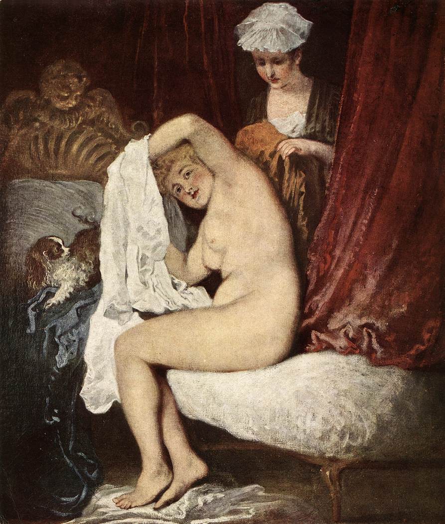 Toalettet - Antoine Watteau