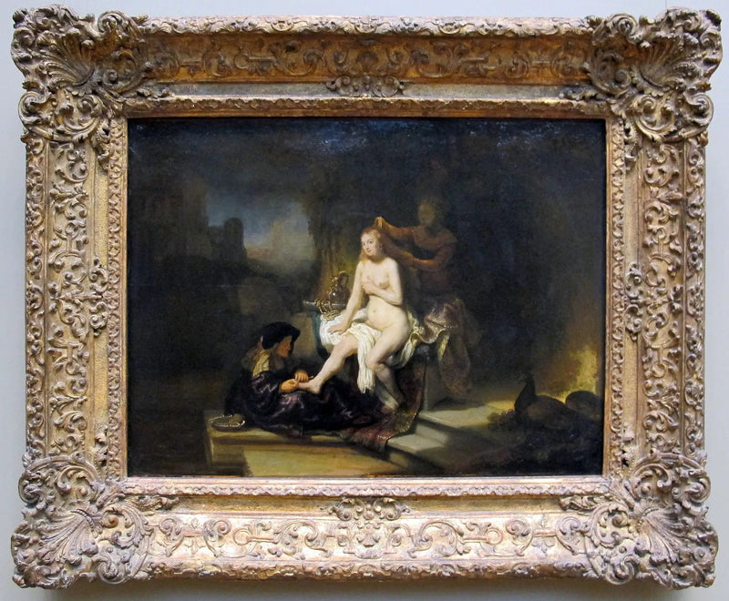 Badsituasjonen til Batseba - Rembrandt