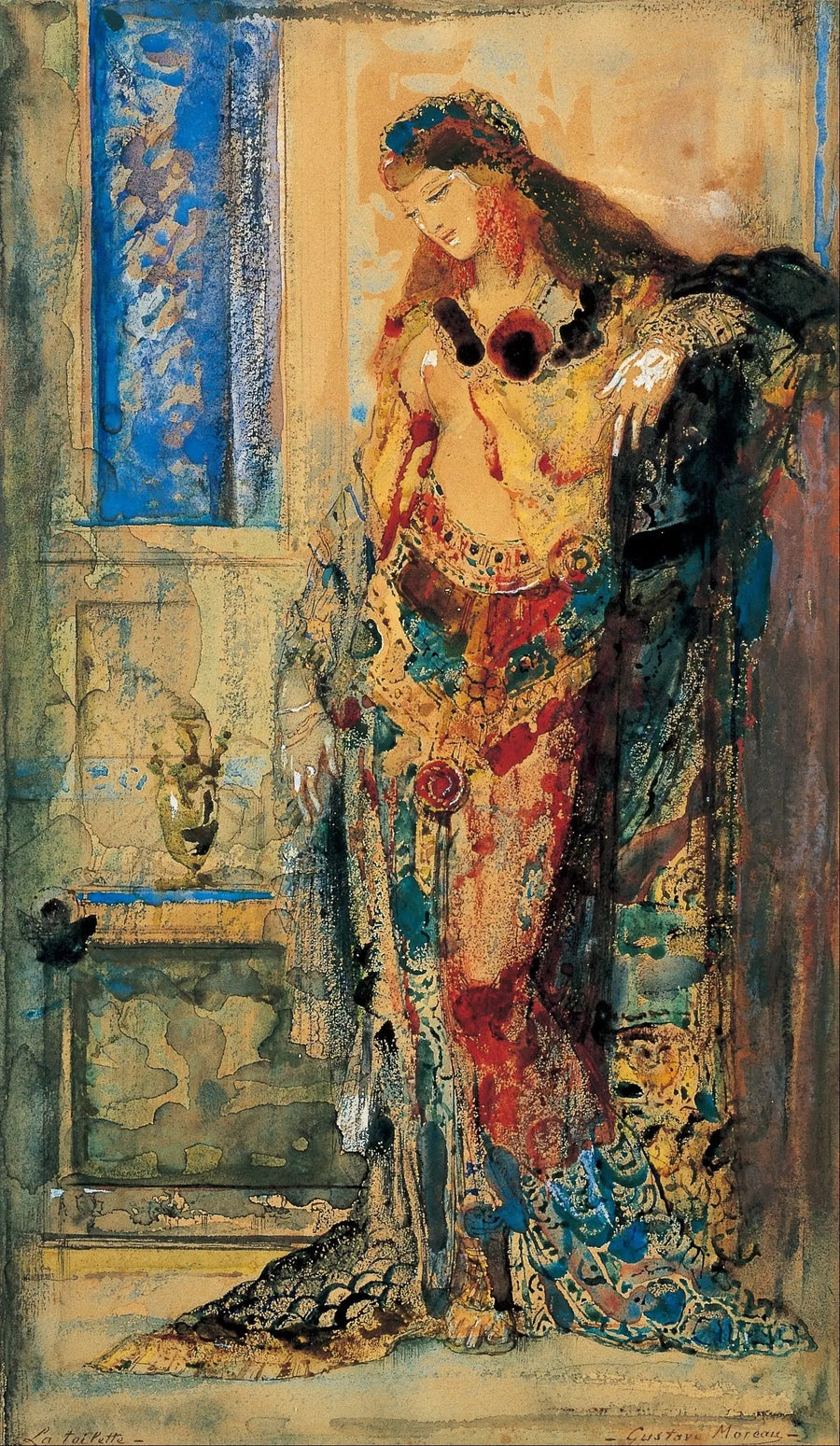Toalettet - Gustave Moreau