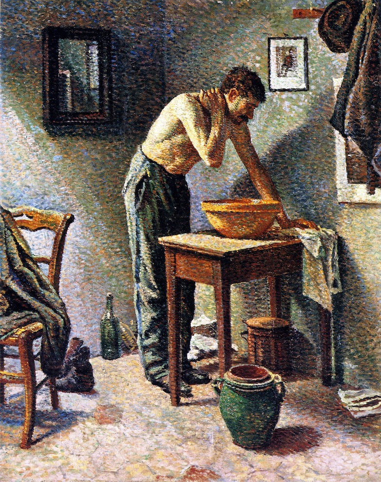 Toalettet - Maximilien Luce