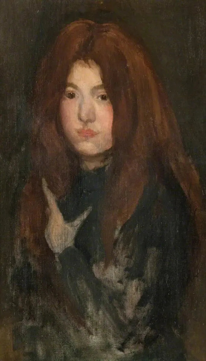 Den røde fleece - James Abbott McNeill Whistler