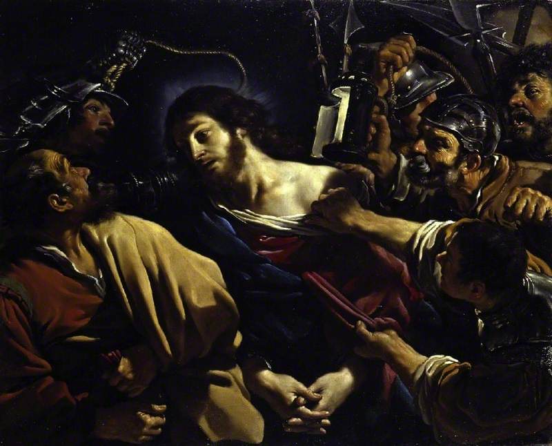 Korstegnet Kristus - Guercino