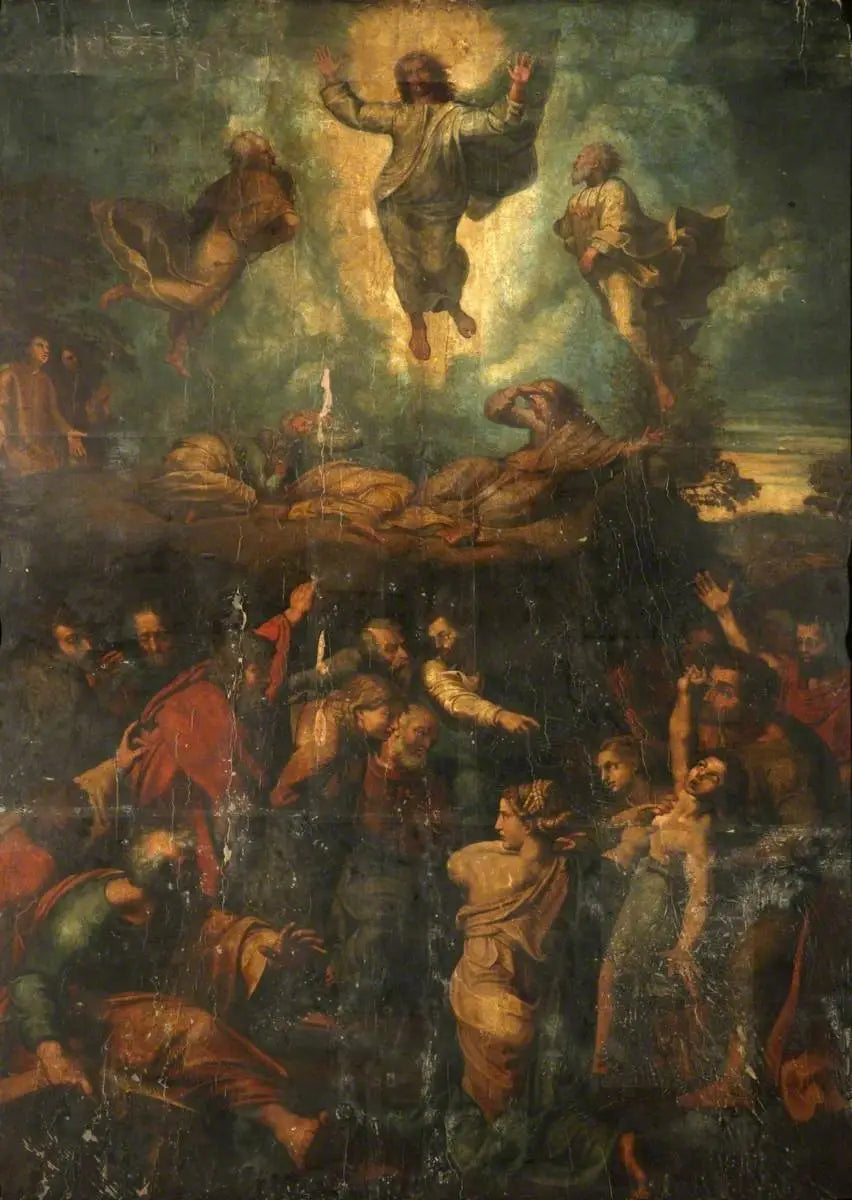 La Transfiguration - Raphaël Sanzio image 1 reproduction artisanale de tableau