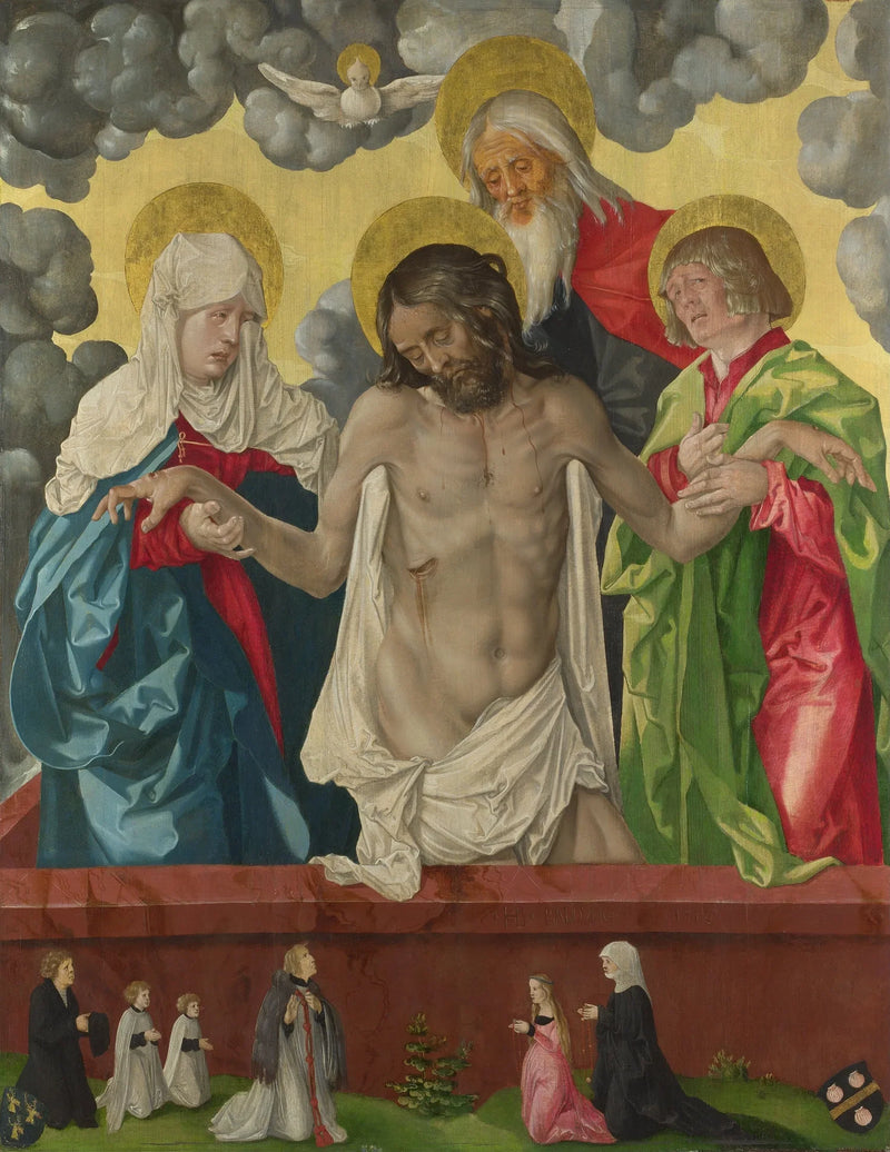 Den hellige treenighet og den mystiske Pietà - Hans Baldung Grien