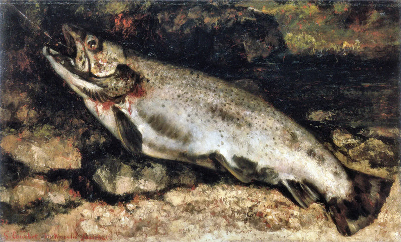 La Truite - Gustave Courbet