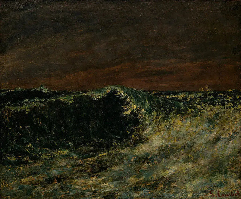 La Bølge - Gustave Courbet