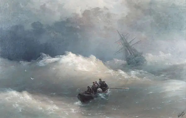 La Vague - Ivan Aïvazovski - Alpha Reproduction