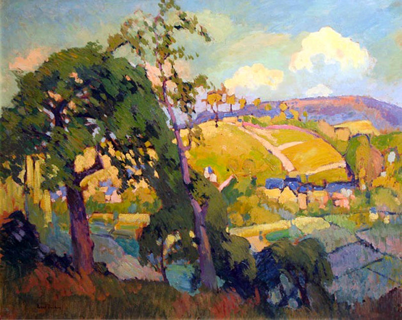 Dalen i Blainville-Crevon - Robert Antoine Pinchon
