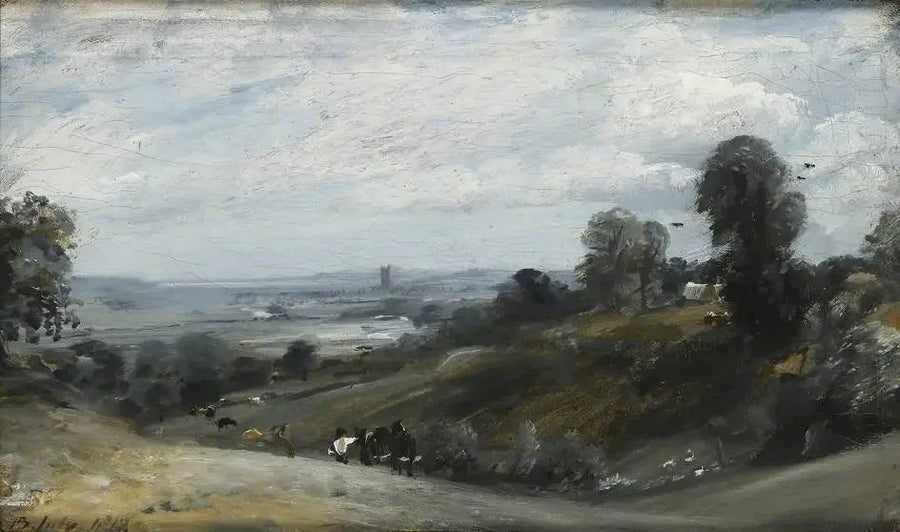 Dedham-dalen fra Langham - John Constable