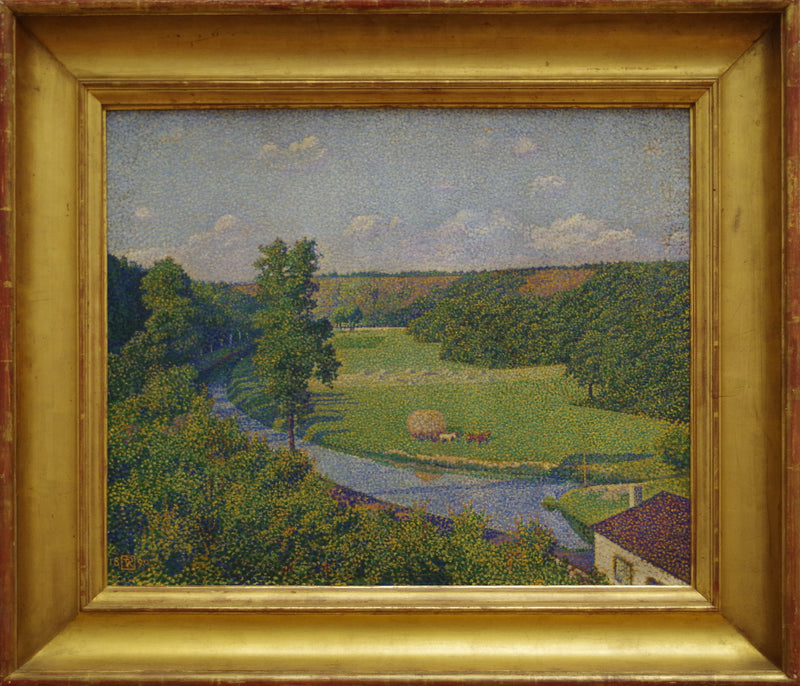Sambre-dalen - Théophile van Rysselberghe