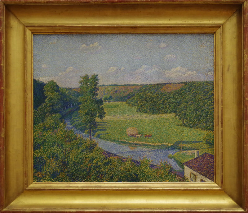 Sambre-dalen - Théophile van Rysselberghe