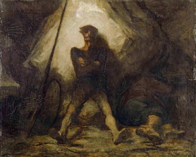 Dagen før Don Quijote - Honoré Daumier