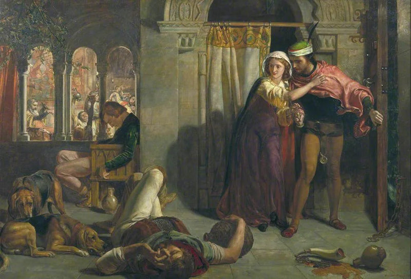 Før St. Agnes-dagen - William Holman Hunt