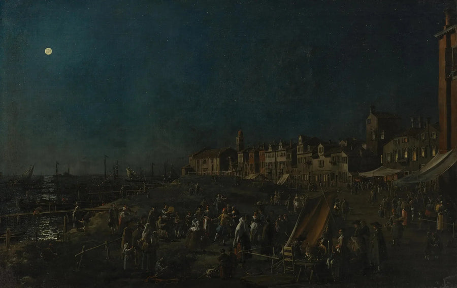 Den nattlige vakenheten ved Santa Marta - Canaletto

Source:
La Veillée nocturne au bord de Santa Marta - Canaletto