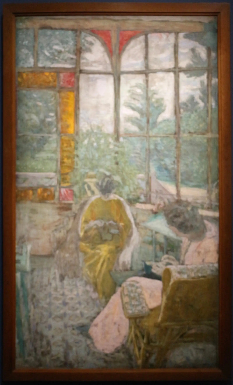 La Veranda du Coadigou i Loctudy, Marcelle Aron og Marthe Mellot - Édouard Vuillard