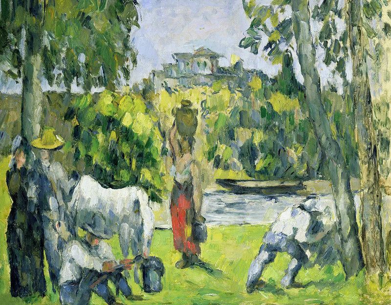 Livet på markene - Paul Cézanne