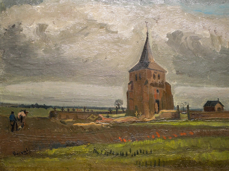 Det gamle tårnet i Nuenen - Vincent van Gogh