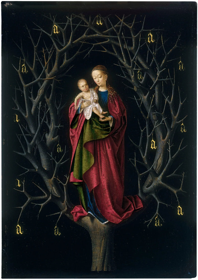 Jomfruen ved den tørre treet - Petrus Christus