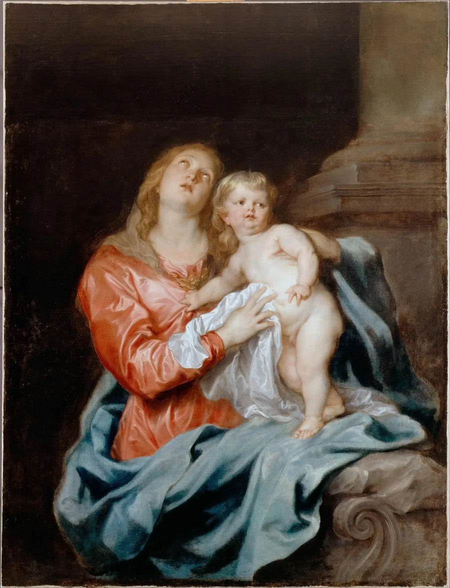 Jomfruen med barnet - Antoine van Dyck

Source:
La Vierge à l'Enfant - Antoine van Dyck