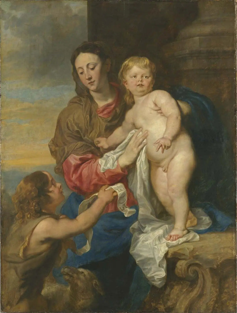Jomfruen med barnet med den hellige Johannes - Antoine van Dyck

Source:
La Vierge à l'Enfant avec l'Enfant saint Jean - Antoine van Dyck