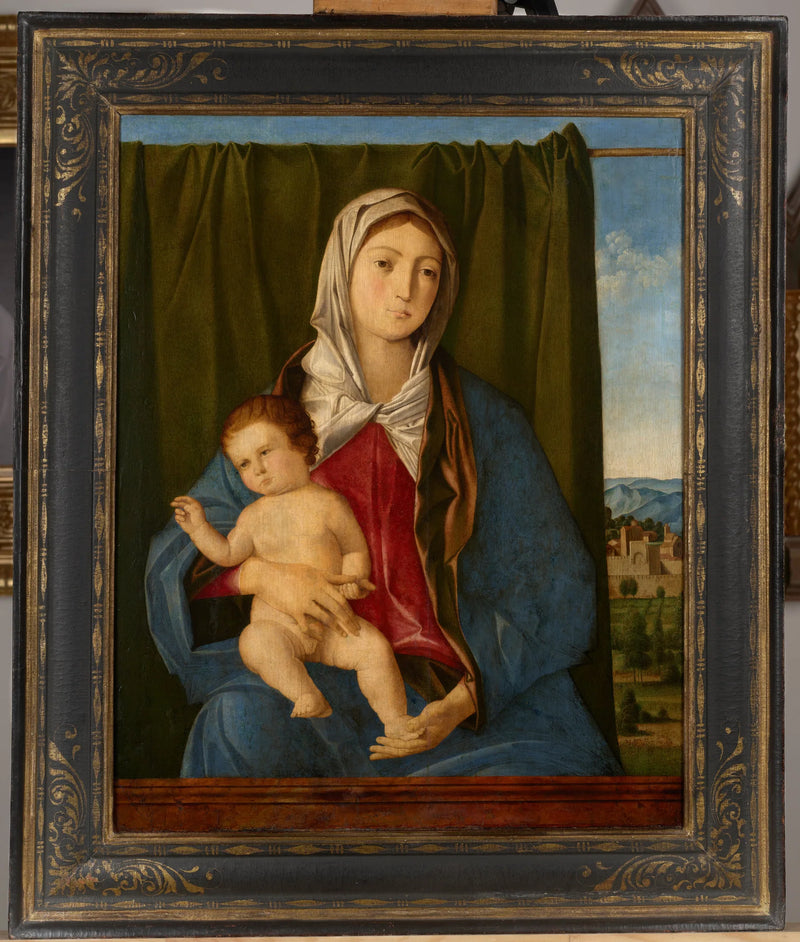 Jomfruen med barnet som gir velsignelse - Giovanni Bellini