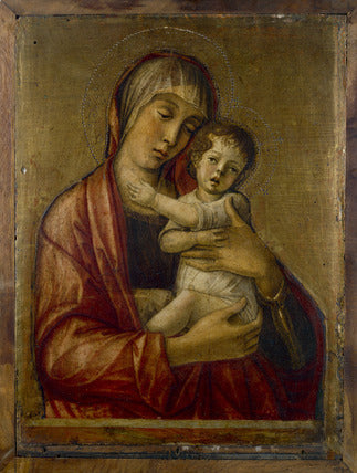 Jomfruen med barnet - Giovanni Bellini