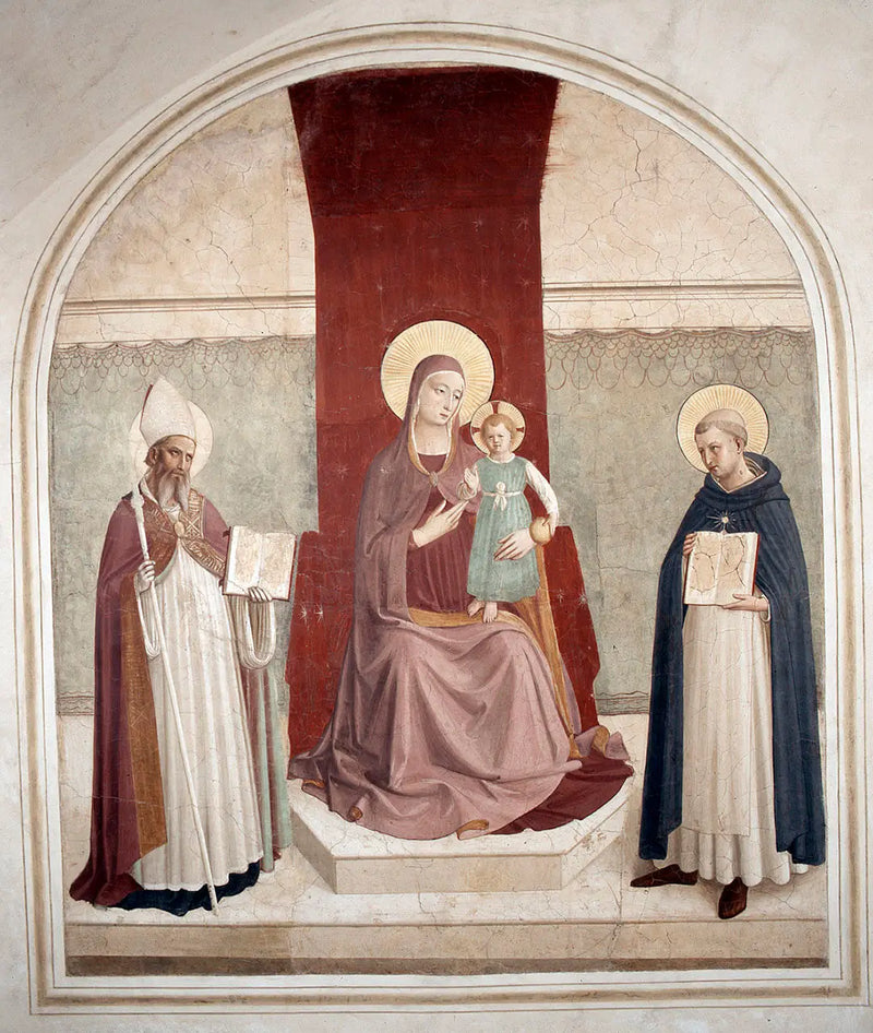 Jomfruen med barnet med Augustin og Thomas - Fra Angelico

Source:
La Vierge à l'Enfant avec Augustin et Thomas - Fra Angelico
