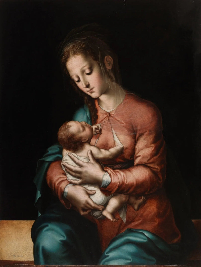 Den ammende jomfruen - Luis de Morales