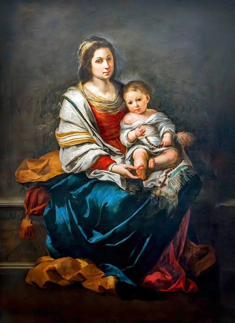 Jomfruen med rosenkransen - Bartolomé Esteban Murillo

Source:
La Vierge au chapelet - Bartolomé Esteban Murillo