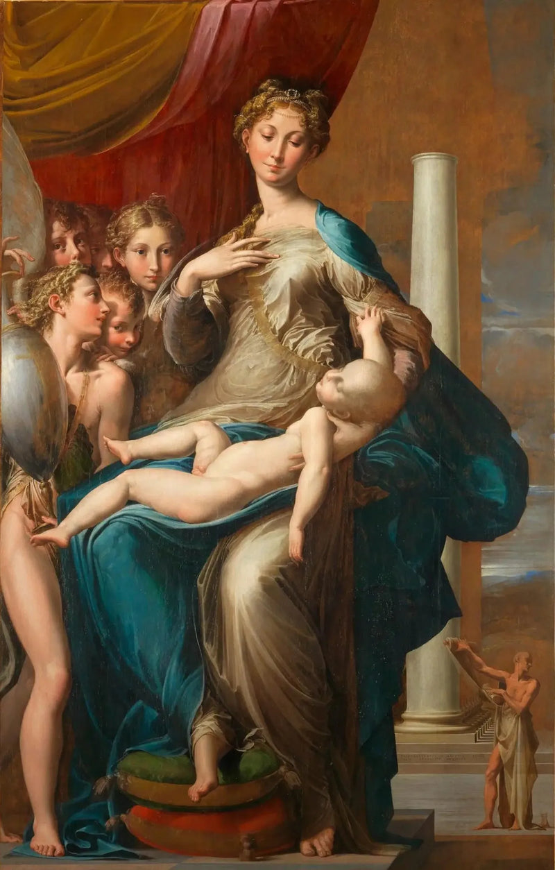 Jomfruen med det lange hals - Parmigianino